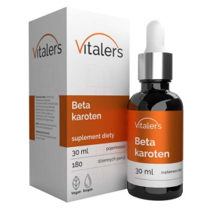Vitalers Beta karoten 30 ml Zdrowa skóra Opalanie