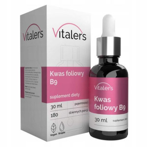 Vitaler's Kwas foliowy Witamina B9 400 mcg krople