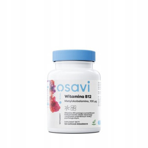 Osavi Witamina B12 Metylokobalamina 100mcg 120Vkap