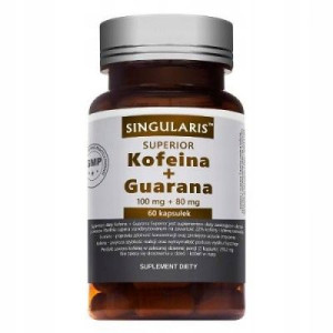 Singularis Superior Kofeina + Guarana 60 kapsułek