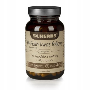 Solherbs M-folin Kwas foliowy 60 kapsułek