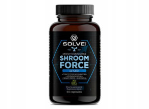 SolveLabs Shroom Force Cordyceps Adaptogeny 60kap.
