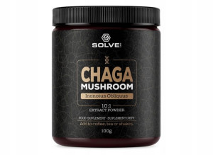 SolveLabs Chaga Mocny Ekstrakt 10:1 Grzyb 100g