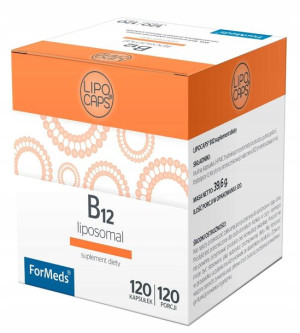 ForMeds Lipocaps Witamina B12 Liposomalna 120kaps.