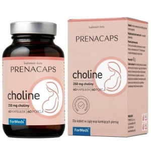 PRENACAPS Cholina homocysteina Wątroba Ciąża