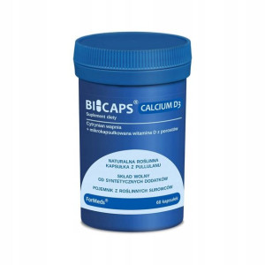 ForMeds Bicaps Calcium Wapń Witamina D3 Kości