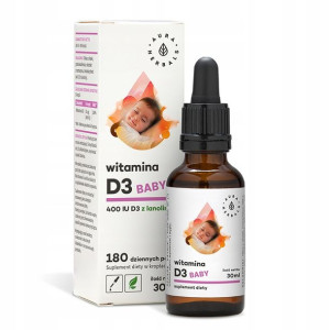Aura Herbals Witamina D3 Baby 400 IU - 30ml