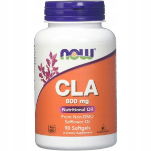 Now Foods CLA 800mg Na odchudzanie 90 kapsułek