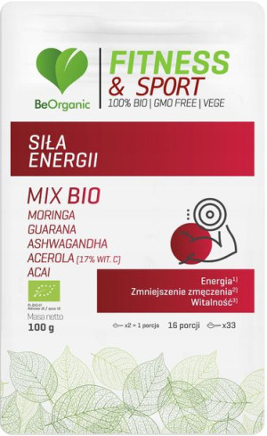 Aliness acerola guarana moringa MIX BIO 100g