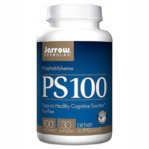 Jarrow PS100 BEZ SOI Fosfatydyloseryna 100mg 30K