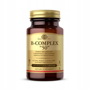 Solgar Vitamin B-complex 50 High Potency 100 Kaps