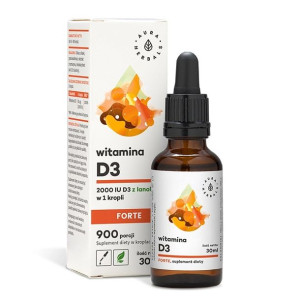 Aura Herbals Witamina D3 Forte 2000IU 30 ml krople
