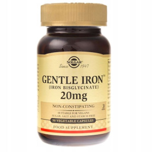 Solgar Gentle Iron (diglicynian żelaza) 90 kaps