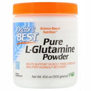 Doctor's Best L-glutamine Glutamina w proszku 300g