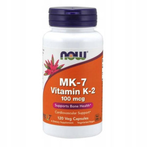 Now Foods Witamina K2 Mk7 100mcg 120k Menaq7 Kości