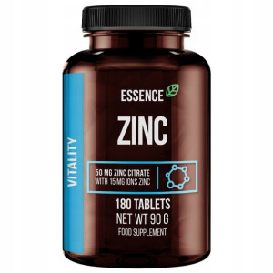 Essence Zinc 15MG CYTRYNIAN CYNKU ODPORNOŚĆ 180Tab