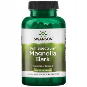 Swanson Magnolia Bark KORA MAGNOLII 400 mg 60 kaps