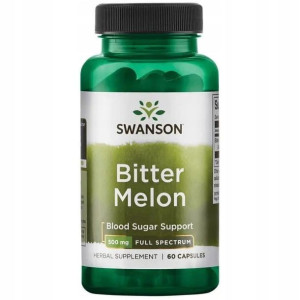 Swanson Bitter Melon Gorzki Melon 500mg CUKRZYCA