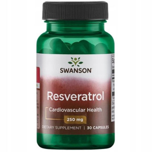 SWANSON RESWERATROL 250mg resveratrol serce