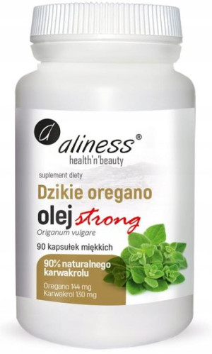 ALINESS Olejek z dzikiego oregano naturalny 90k