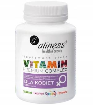 Aliness Premium Vitamin Complex dla kobiet 120 tab