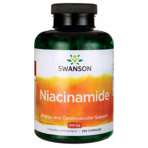 Swanson Niacinamide 500mg NIACYNAMID WITAMINA B3