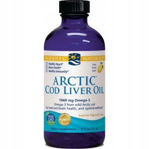 Nordic Naturals Arctic Cod Liver Oil 237ml Epa-dha