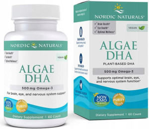 Nordic Naturals Algae Dha Układ Nerwowy 500mg