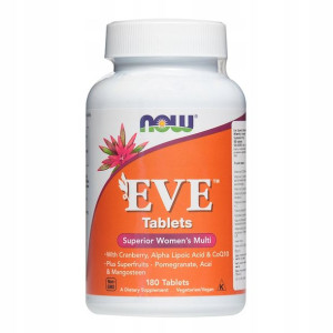 NOW FOODS Eve tablets 180 WITAMINY DLA KOBIET