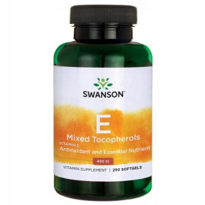 SWANSON Witamina E 400IU MIX TOKOFEROLE 250kap