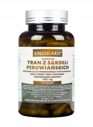 Singularis TRAN Z SARDELI PERUWIAŃSKICH 120kaps