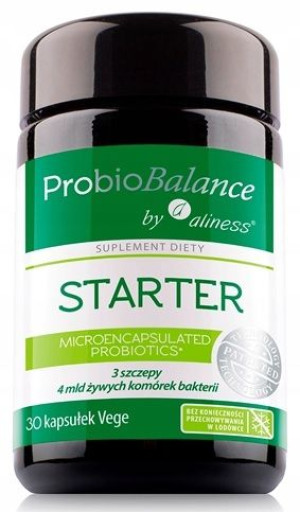 ALINESS Probiotyk PROBIOBALANCE Starter 4mld 30kap
