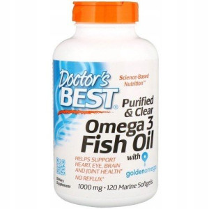 Doctor's Best Purified & Clear Omega 3 120k
