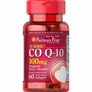 Puritan's Pride Koenzym Q-10 100 mg - 60k ZDROWIE