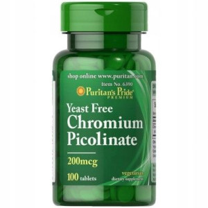 Puritan's Pride Suplement Diety Chrom Pikolinian