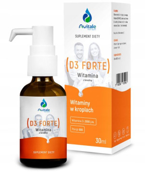 Aliness Avitale Wit. D3FORTE 2000IU LANOLINA 30ml