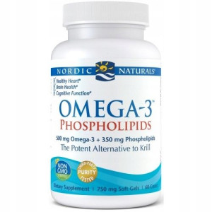 Nordic Naturals Omega-3 Phospholipids 60 kapsułek