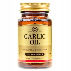 Solgar Garlic Oil Perles 100k Czosnek Odporność