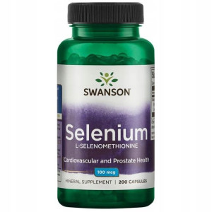 Swanson Selenium 100mcg 200 Kaps Selen Prostata