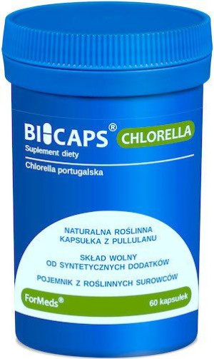 ForMeds BICAPS Chlorella Portugalska oczyszczanie