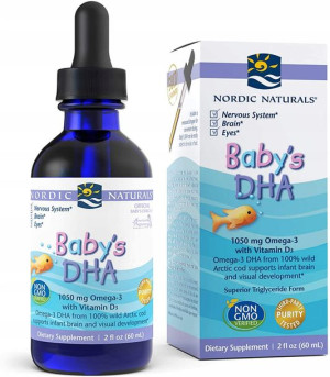 Nordic Naturals Baby's Dha Omega- 3 Kwasy Wit. D3
