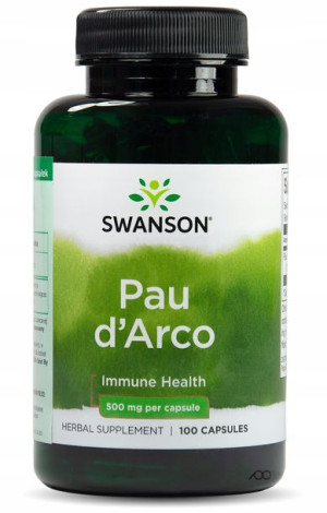 Swanson Pau D'arco Lapacho Odporność Pasożyty 100k
