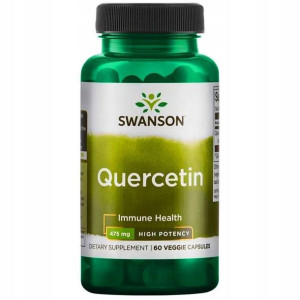 Swanson Quercetin Kwercetyna 475 mg ODPORNOŚĆ 60k
