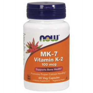 Witamina K2 MK7 Now Foods VITAMIN MK-7 60 kapsułek