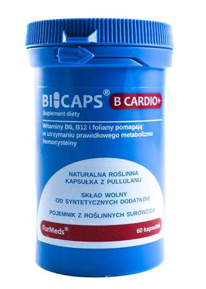 ForMeds Bicaps B CARDIO B6 P-5-P B12 kwas foliowy