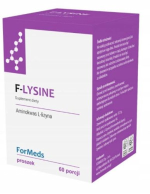 Formeds F-LYSINE L-lizyna MIĘŚNIE ODPORNOŚĆ 500mg
