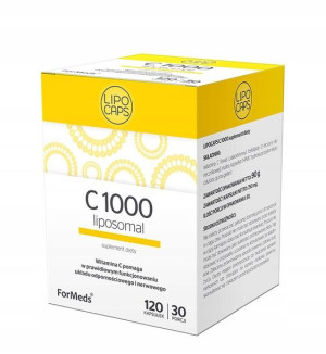 Formeds Witamina C 1000 Liposomalna Odporność 120k