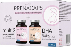 ForMeds PRENACAPS MULTI2 + DHA 2-3 Trymestr Ciąży