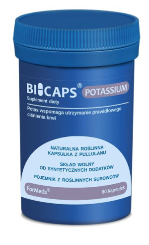 ForMeds BICAPS POTASSIUM ciśnienie krwi POTAS 60k