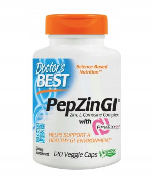 Doctor's Best PepZin Gl Cynk L-Carnosine 120 kap
